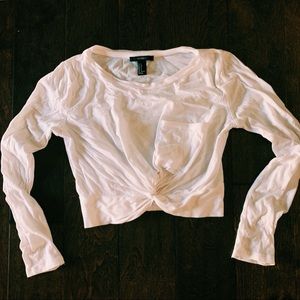 Classic white long sleeve
